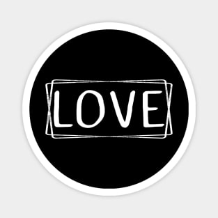 Love abstract Magnet